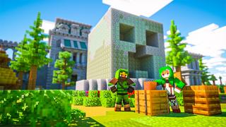 Thumbnail of the Minecraft Bedrock Marketplace product Creeper Temple created by Odyssey Builds.