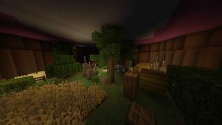 Screenshot of the Minecraft Bedrock Marketplace product Cupcake Skyblock created by Odyssey Builds.