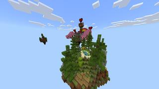 Screenshot of the Minecraft Bedrock Marketplace product Cute Skyblock created by Odyssey Builds.