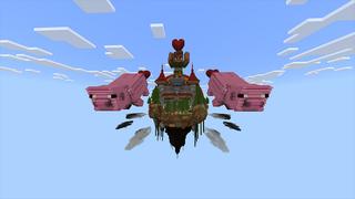 Screenshot of the Minecraft Bedrock Marketplace product Cute Skyblock created by Odyssey Builds.