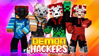 Thumbnail of the Minecraft Bedrock Marketplace product Demon Hackers created by Odyssey Builds.