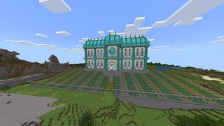 Screenshot of the Minecraft Bedrock Marketplace product Diamond Base created by Odyssey Builds.