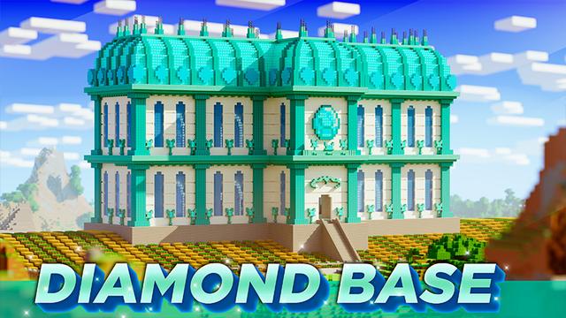 Thumbnail of the Minecraft Bedrock Marketplace product Base de diamantes created by Odyssey Builds.