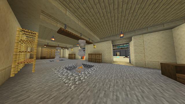 Screenshot of the Minecraft Bedrock Marketplace product Diamond Colosseum created by Odyssey Builds.
