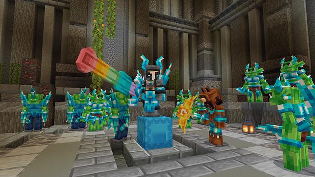 Screenshot of the Minecraft Bedrock Marketplace product Diamond Expansion created by Odyssey Builds.
