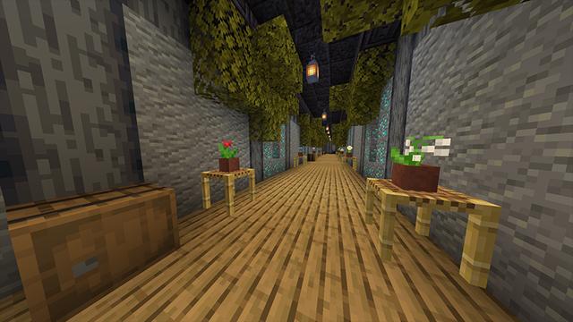 Screenshot of the Minecraft Bedrock Marketplace product Diamond Fort created by Odyssey Builds.