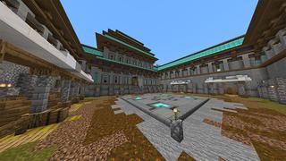 Screenshot of the Minecraft Bedrock Marketplace product Diamond Fort created by Odyssey Builds.