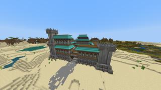 Screenshot of the Minecraft Bedrock Marketplace product Diamond Fort created by Odyssey Builds.