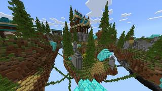 Screenshot of the Minecraft Bedrock Marketplace product Diamond Kingdom created by Odyssey Builds.