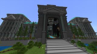 Screenshot of the Minecraft Bedrock Marketplace product Diamond Palace created by Odyssey Builds.