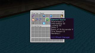 Screenshot of the Minecraft Bedrock Marketplace product Diamond Palace created by Odyssey Builds.