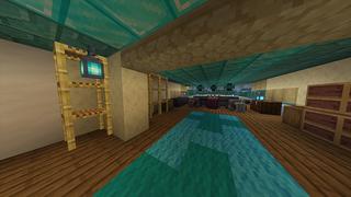 Screenshot of the Minecraft Bedrock Marketplace product Diamond Ship created by Odyssey Builds.