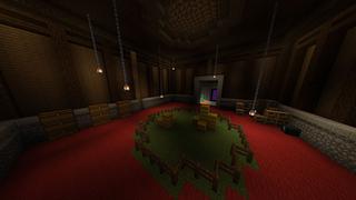 Screenshot of the Minecraft Bedrock Marketplace product Diamond Shrine created by Odyssey Builds.