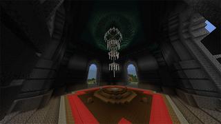 Screenshot of the Minecraft Bedrock Marketplace product Diamond Shrine created by Odyssey Builds.