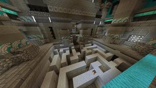 Screenshot of the Minecraft Bedrock Marketplace product Diamond Tomb created by Odyssey Builds.