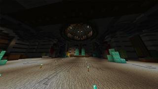 Screenshot of the Minecraft Bedrock Marketplace product Diamond Village created by Odyssey Builds.