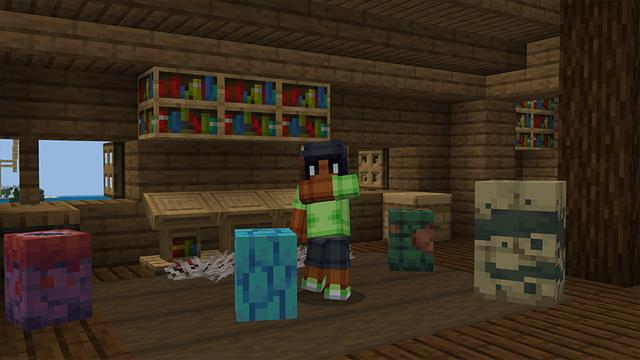 Screenshot of the Minecraft Bedrock Marketplace product Dinosaurs VS Dragons created by Odyssey Builds.