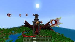 Screenshot of the Minecraft Bedrock Marketplace product Dragon Temple created by Odyssey Builds.