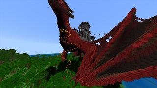 Screenshot of the Minecraft Bedrock Marketplace product Dragon Temple created by Odyssey Builds.