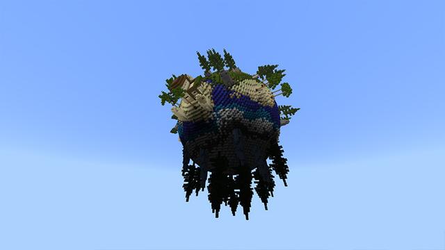 Screenshot of the Minecraft Bedrock Marketplace product EarthBlock created by Odyssey Builds.