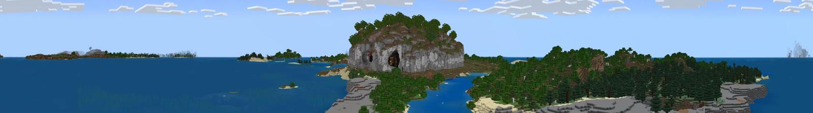 Panorama of the Minecraft Bedrock Marketplace product Edible Ingots created by Odyssey Builds.