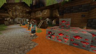 Screenshot of the Minecraft Bedrock Marketplace product Edible Ingots created by Odyssey Builds.