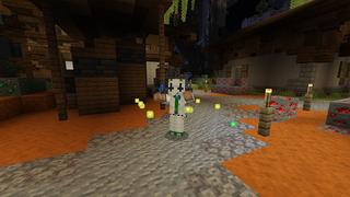 Screenshot of the Minecraft Bedrock Marketplace product Edible Ingots created by Odyssey Builds.