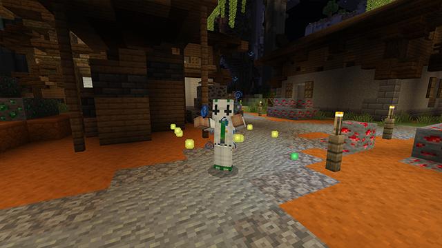 Screenshot of the Minecraft Bedrock Marketplace product Edible Ingots created by Odyssey Builds.