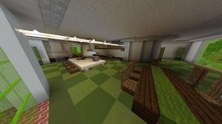 Screenshot of the Minecraft Bedrock Marketplace product Emerald Mansion created by Odyssey Builds.
