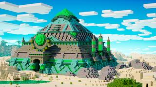 Thumbnail of the Minecraft Bedrock Marketplace product Pirâmide Esmeralda created by Odyssey Builds.