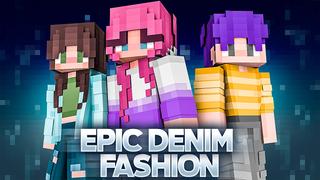 Thumbnail of the Minecraft Bedrock Marketplace product Epic Denim Fashion created by Odyssey Builds.