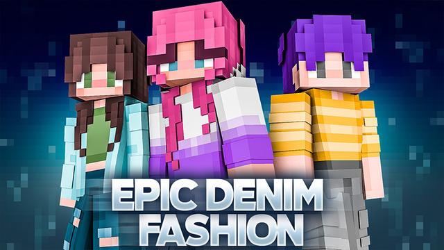 Thumbnail of the Minecraft Bedrock Marketplace product Epic Denim Fashion created by Odyssey Builds.