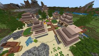 Screenshot of the Minecraft Bedrock Marketplace product Extreme Jumping created by Odyssey Builds.