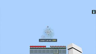 Screenshot of the Minecraft Bedrock Marketplace product Extreme Jumping created by Odyssey Builds.