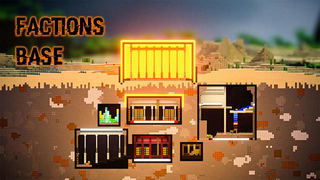 Thumbnail of the Minecraft Bedrock Marketplace product Factions Base created by Odyssey Builds.