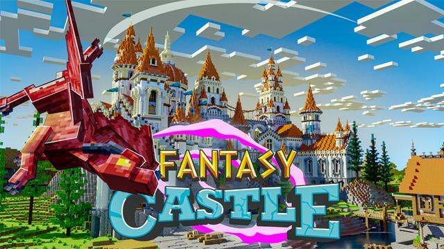 Thumbnail of the Minecraft Bedrock Marketplace product Castillo de fantasía created by Odyssey Builds.