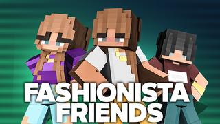 Thumbnail of the Minecraft Bedrock Marketplace product Fashionista Friends created by Odyssey Builds.
