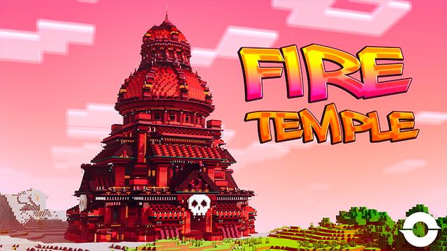 Thumbnail of the Minecraft Bedrock Marketplace product Fire Temple created by Odyssey Builds.