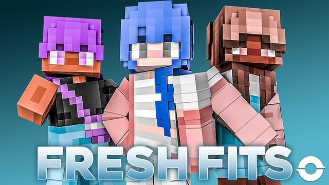 Thumbnail of the Minecraft Bedrock Marketplace product Fresh Fits created by Odyssey Builds.