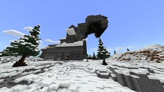 Screenshot of the Minecraft Bedrock Marketplace product Frozen Factory created by Odyssey Builds.