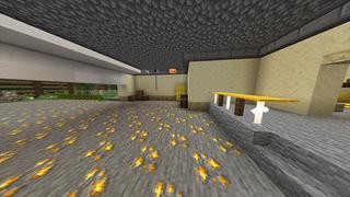 Screenshot of the Minecraft Bedrock Marketplace product Golden Mansion created by Odyssey Builds.