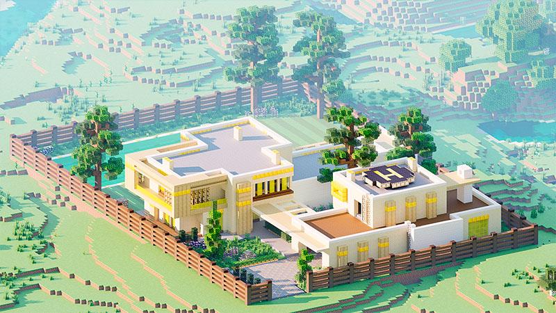 Golden Mansion por Odyssey Builds | CHUNK - Minecraft Explorador do ...