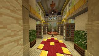 Screenshot of the Minecraft Bedrock Marketplace product Golden Palace created by Odyssey Builds.