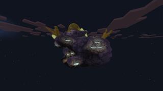 Screenshot of the Minecraft Bedrock Marketplace product Golden Planet created by Odyssey Builds.