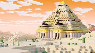 Thumbnail of the Minecraft Bedrock Marketplace product Golden Pyramid created by Odyssey Builds.