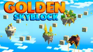 Thumbnail of the Minecraft Bedrock Marketplace product Golden Skyblock created by Odyssey Builds.