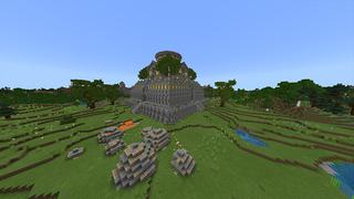 Screenshot of the Minecraft Bedrock Marketplace product Golden Temple created by Odyssey Builds.