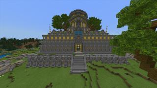 Screenshot of the Minecraft Bedrock Marketplace product Golden Temple created by Odyssey Builds.