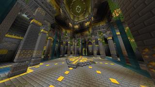 Screenshot of the Minecraft Bedrock Marketplace product Golden Temple created by Odyssey Builds.