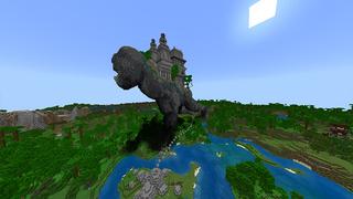 Screenshot of the Minecraft Bedrock Marketplace product Gorilla Temple created by Odyssey Builds.
